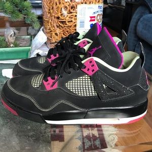 Jordan 4 30YR ANIVERSARY FUSHA LIME GREEN